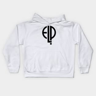 Emerson Lake And Palmer Elp Logo 2 Kids Hoodie